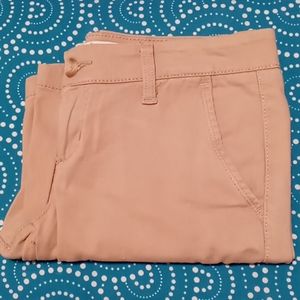 Khaki aeropostale above the knee shorts